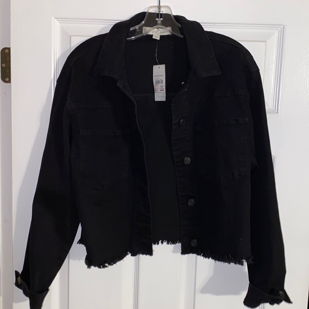 Tasseled Denim Jacket